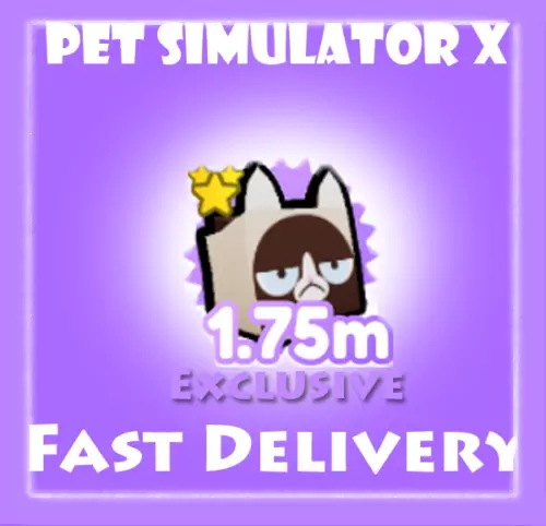 Pet Simulator X: Grumpy Cat | Roblox | PSX | Entrega rápida