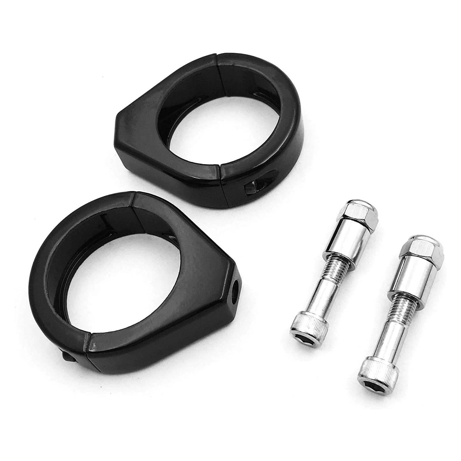 Black 39mm Fork Clamp Indicator for Harley-Davidson FLHTC 87-87
