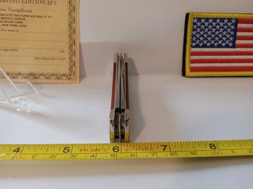 Schrade U.S.A. 3rd Gen COCA-BOLA C642 1980's Pocket Knife - Picture 9 of 9