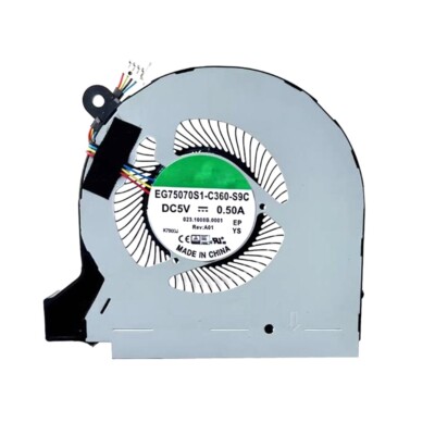 Ventola Di Raffreddamento Per Notebook – Compatibile Con Delta ND75B00-16M17, 5V 0.50A, Ricambio Per CPU - 3