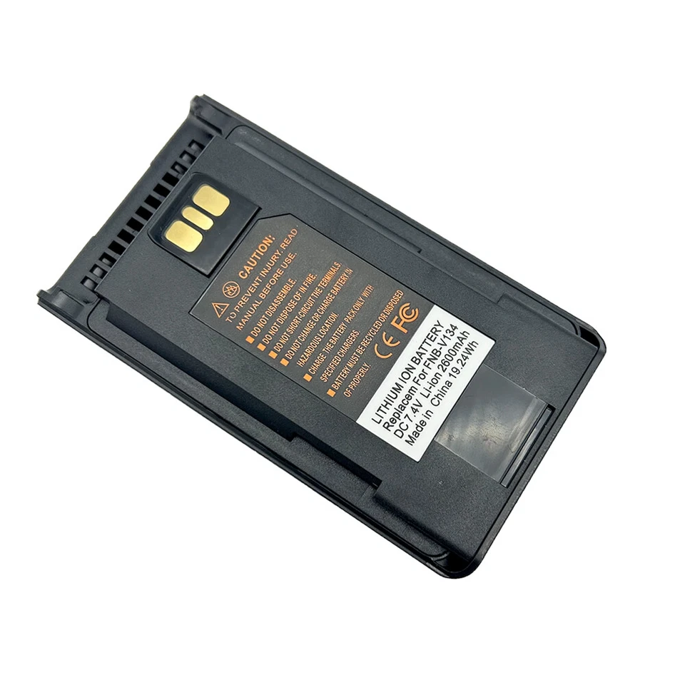 10X FNB-V134 2600mAh Li-ion Battery for VX261 VX264 VX450 VX-451 VX-454 Radio - Image 3 of 4