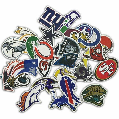 NFL Football Sticker Decals Stickers Set American Football Logos - Picture 9 of 16