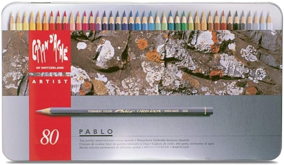 Caran D'ache Caran D''Ache 80 Color Pablo Set (666.380) | eBay