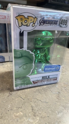 Funko POP! Marvel Studios HULK Green Chrome #499 BX5