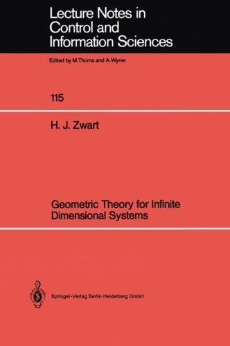 Lecture Notes in Control and Information Sciences Ser.: Geometric ...