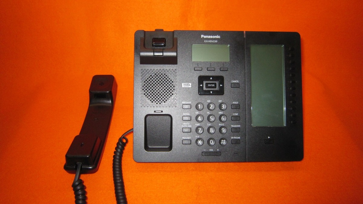 Panasonic KX-HDV230 VoIP/SIP Desktop Business Phone - Used & Reset