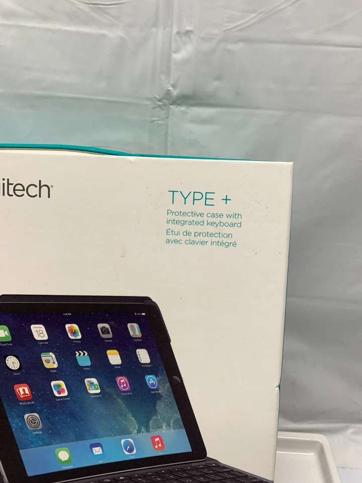Logitech Tipo+ Funda Protectora con Teclado Integrado- iPad Air*Nuevo-CAJA DAÑADA Foto 3 de 4