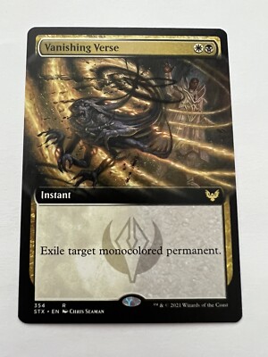 Vanishing Verse (Extended Art) MTG: Strixhaven School of Mages Pack Fresh | eBay Vanishing Verse (Extended Art) MTG: Strixhaven School of Mages Pack Fresh | eBay