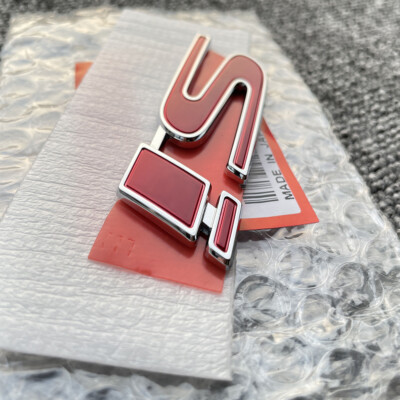 Emblema SI Rojo Original JDM Para Honda Civic (2002-2015) – Trasero Hatchback EP3