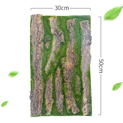 DIY Wall Decoration Green Plant Artificial Bark Indoor Pipe Artificial
