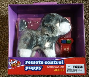 play right remote control puppy
