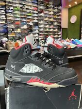 Supreme x Air Jordan 5 Retro Black for Sale - Authenticity Supreme x Air Jordan 5 Retro Black for Sale - Authenticity