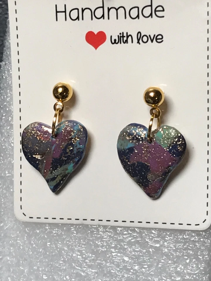 Ohrringe Handmade Polymer Ton 