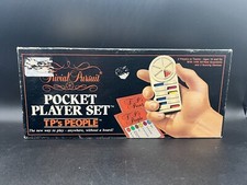 Trivial Pursuit Pocket Player Set TP  s People   Complete, Used, Classic Trivia