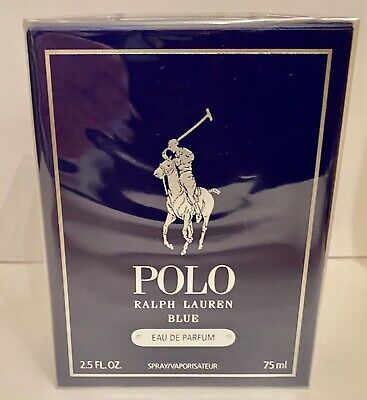 Polo Blue Eau de Parfum Spray by Ralph Lauren 2.5oz Men