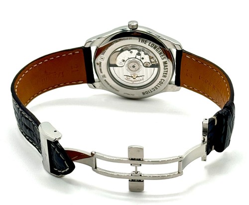 Longines Master Collection automatico data 38,5 mm set completo L2.893.478 nido d'ape - Foto 8 di 13