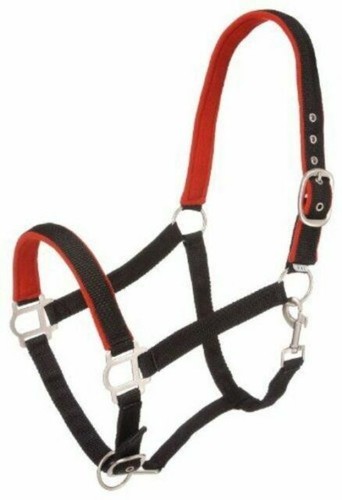 Frontail People On Horses Sparkles - Rouge Et Noir - Cuir - Taille Ajustable (5-17, 3-16, 2-15) - Neuf