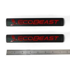 2pack Ecobeast Emblem fits F150 ECOBOOST Black Red 2011-2018 BL3Z-9942528-E