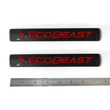 2pack OEM Ecobeast Emblem for F150 ECOBOOST Black Red 2011-2018 BL3Z-9942528-E