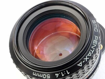 Pentax smc PENTAX-A 50mm F1.4 MF Standard Prime Lens PK Excellent