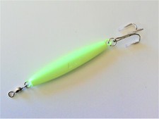 1 to 10 pcs Diamond Jig 8oz Glow Saltwater Fishing Lure w/Treble Hook Select qty