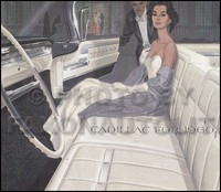 1960 Cadillac Verkaufs Katalog Eldorado Deville Serie 62 75 Fleetwood 60 Spezial