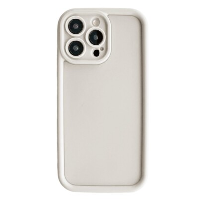 iPhone 14 Pro Max Handy Hülle Kamera Schutz Case Tasche Cover Bumper Beige A8