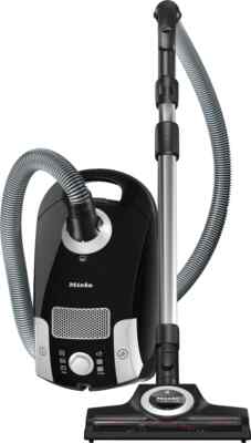 Miele Compact C1 Turbo Team Powerline Vacuum Cleaner Black SCAE0 10850080 used