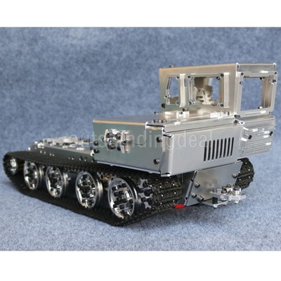 TAT55 Intelligent Tractor Robot with Shock Absorbing Tank Chassis Support Wi-Fi