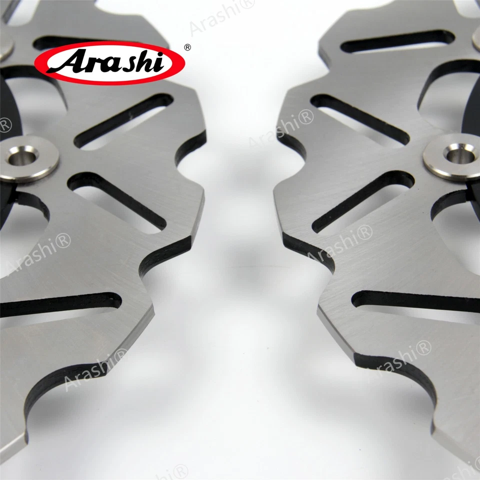 Disco rotor freno delantero negro 296 mm para Honda CB 400 SB 2005 / CB 1 400 1989 1990 Foto 3 de 4