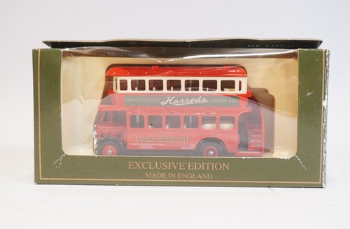 Harrods LTD Knightsbridge Exclusive Edition London Transport Bus Model In OVP