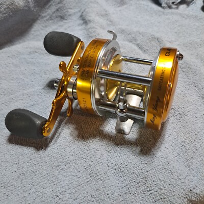 Ming Yang CL40 Round Baitcast Level Wind Reel GOLD 5.2.1 Gear With