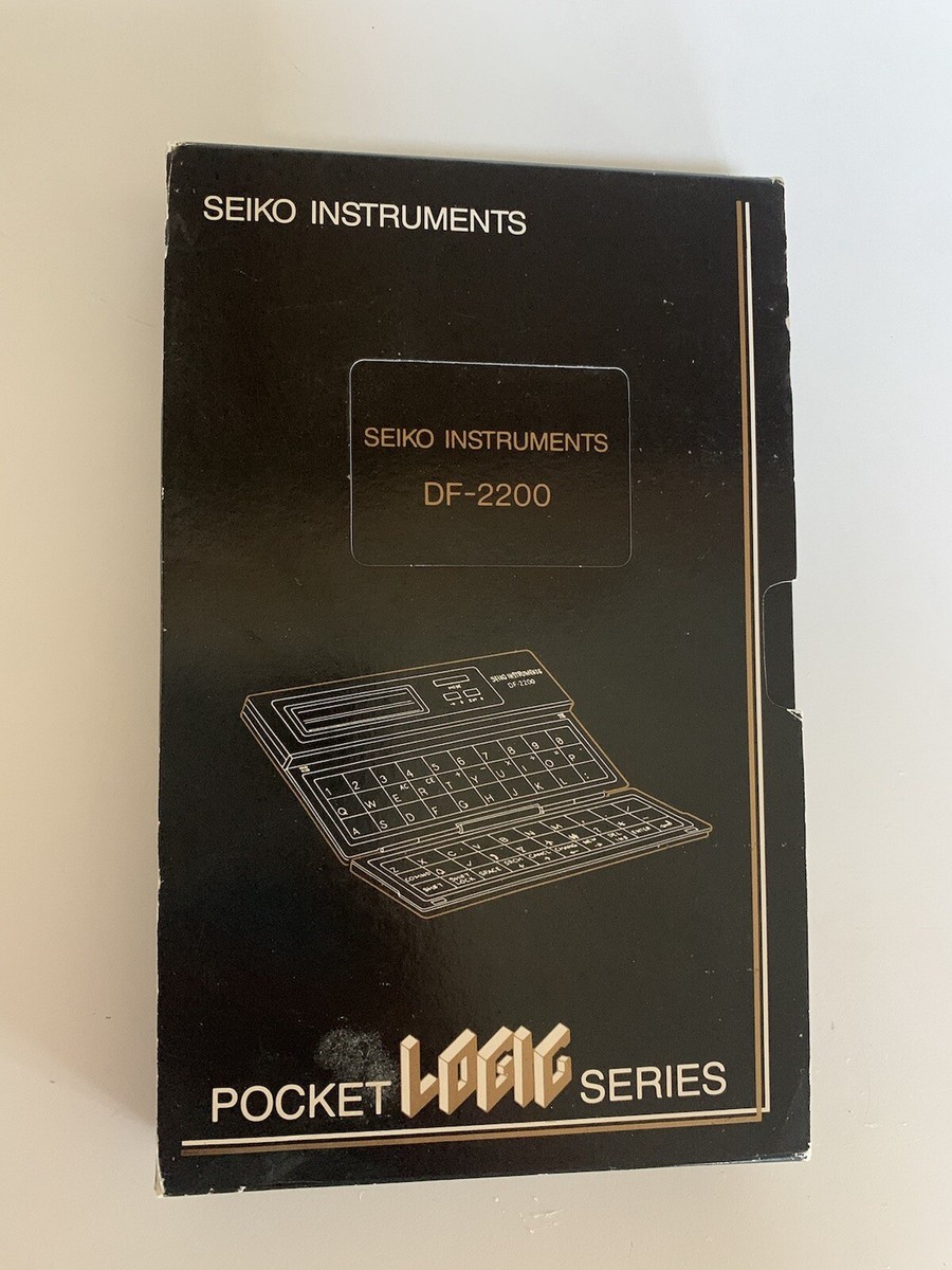 Vintage Seiko Instruments DF-2200 Dayfiler Electronic Organizer