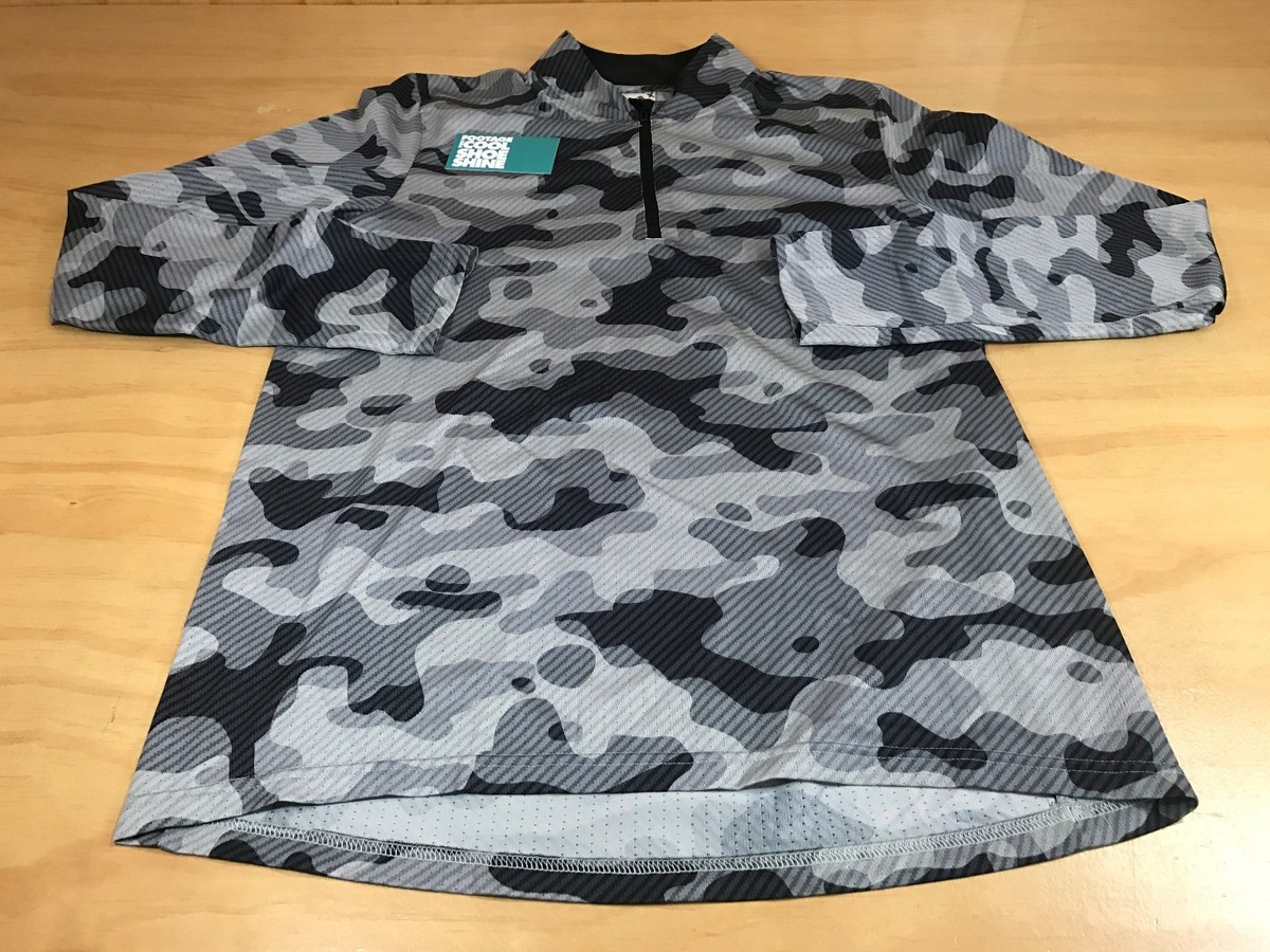 SAMPLE ADIDAS CLIMACOOL WOODLAND CAMO LOGO TRAINING LONG SLEEVE