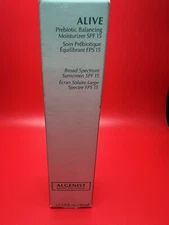 Algenist Alive Prebiotic Balancing Moisturizer SPF 15 NEW IN BOX 1.7oz