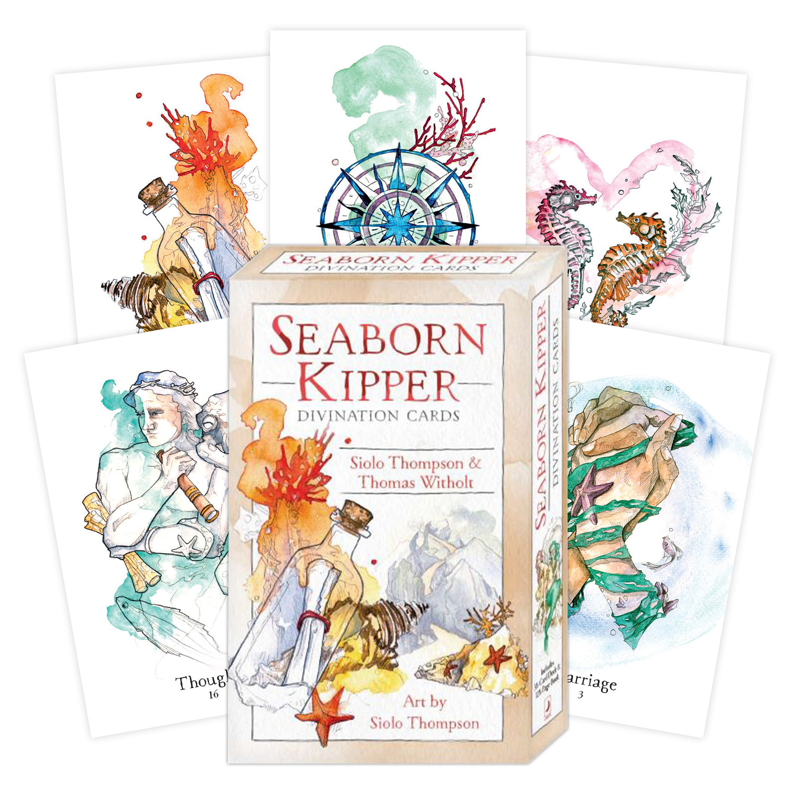 Thumbnail - Seaborn Kipper Weissagung Karten Deck Esoterisch Llewellyn Von Thomas