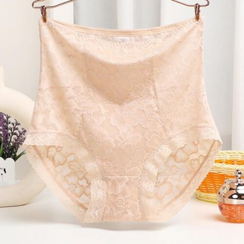 Slip donna vita alta mutandine oversize pizzo jacquard mutande mutandine - Foto 7 di 13