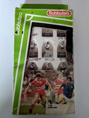 ENGLAND. La Leggenda LW Subbuteo Team In A Named Box