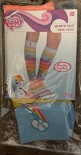 My Little Pony 1 Pair Child Rainbow Dash Knee Socks One Size Fits Most