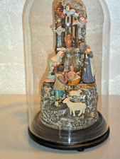 Presepe artigianale nella