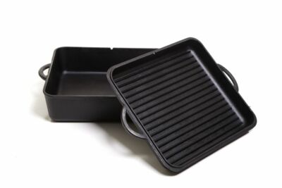 Kastenform mit Deckel CAMP CHEF DO13S Gusseisen Bräter Schmortopf dutch oven