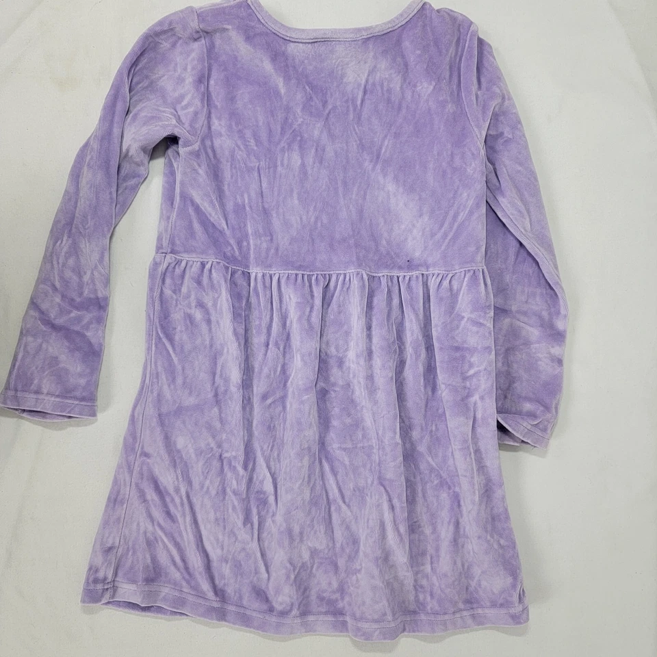 Flapdoodles Vintage 2 piece outfit Purple Pink Tie Dye Shirt Long Sleeve Pants 8 - Image 4 of 4