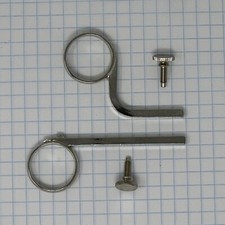 Jupiter 3rd Slide Finger Push Rod with Nickel Lyre Screw