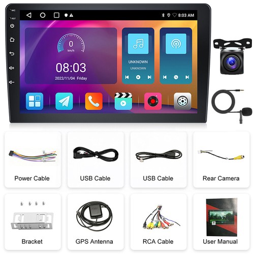 CAM+ For Toyota Hilux Fortuner 2005-14 Car Stereo GPS Carplay Android 13 Sat Nav - Picture 16 of 19
