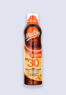 MALIBU HIGH SUN PROTECTION TROCKENÖL SPRAY 175ML LSF30