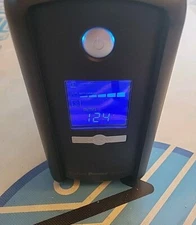 CyberPower UPS System Battery Backup Power Strip CP850AVRLCD Surge Protector LCD