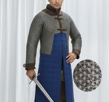 Medieval Chainmail Shirt   9mm Flat Riveted  Washer for Medieval Event