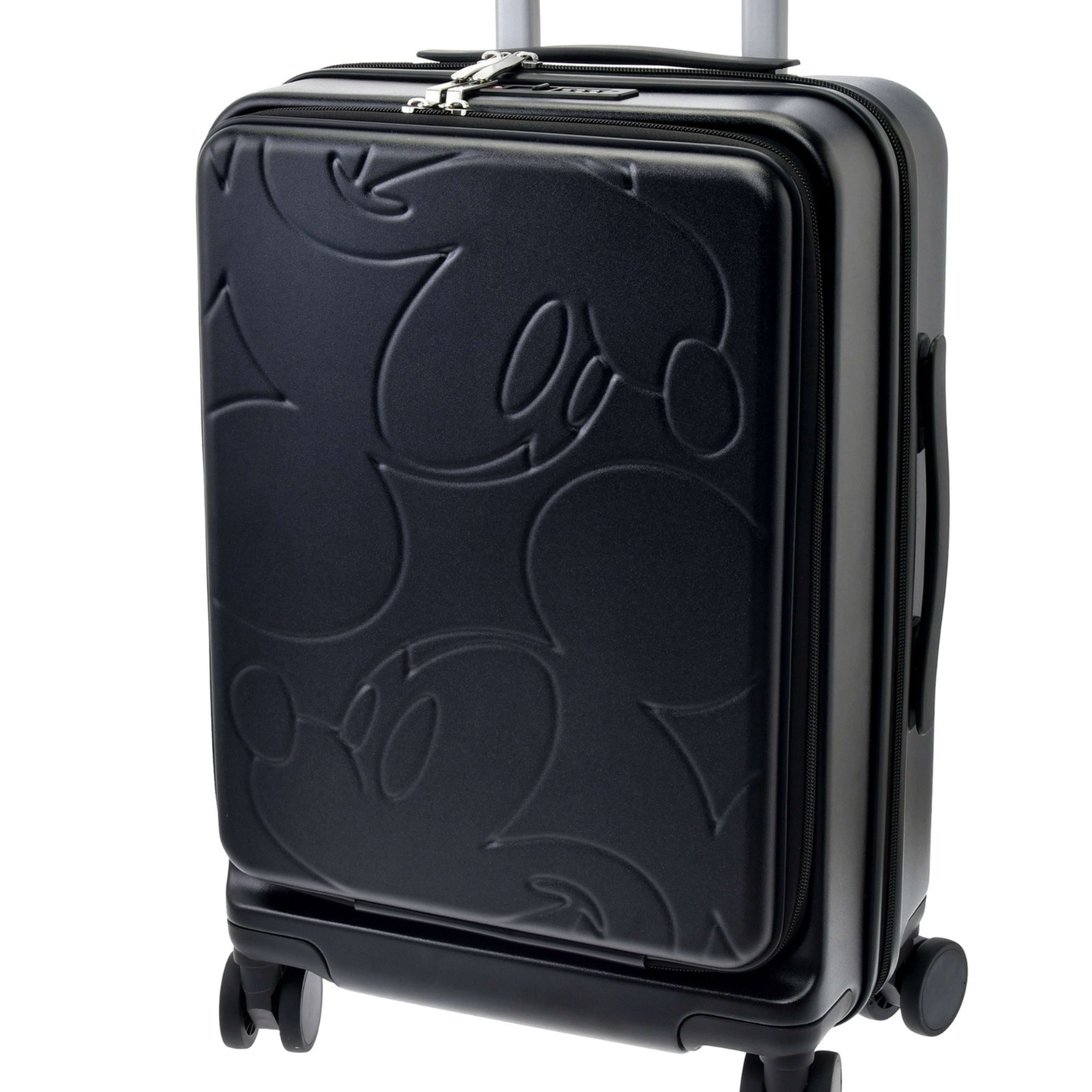 Disney Travel Mickey Mouse Maleta 33L S Tamaño Negro Equipaje de Mano TSA Lock