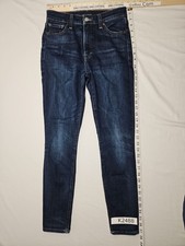 Lucky Brand Women's Size 2/26A High Rise Skinny Bridgette Dark Blue Denim Jeans