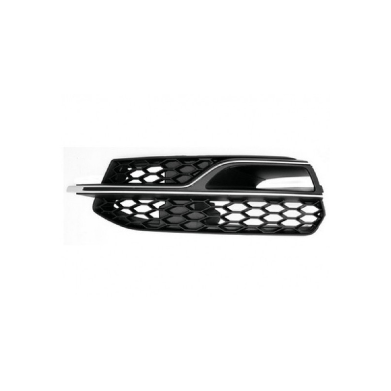 Grille avant gauche noire et argent S3 Audi A3 Sportback 8V en finition Premium haute résistance